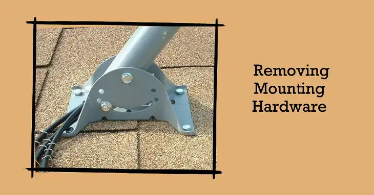 Remove Mounting Hardware