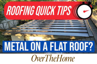 How to Install Metal Roofing on A Flat Roof